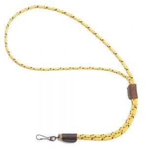 Mendota Lanyards Single Hi Viz Yellow