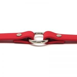 K-9 Komfort 3/4 Inch TufFlex Red Center Ring Collar