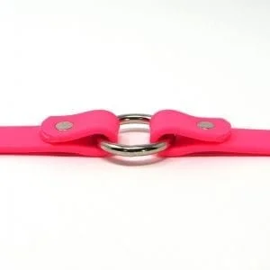 K-9 Komfort 3/4 Inch TufFlex Pink Center Ring Collar