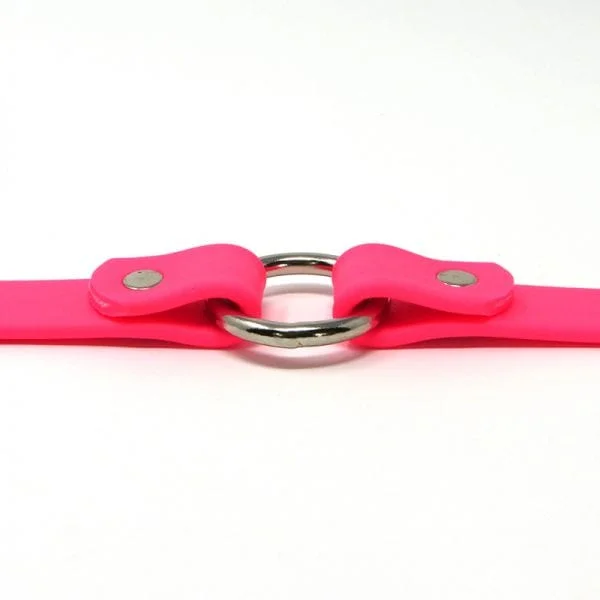 K-9 Komfort 3/4 Inch TufFlex Pink Center Ring Collar