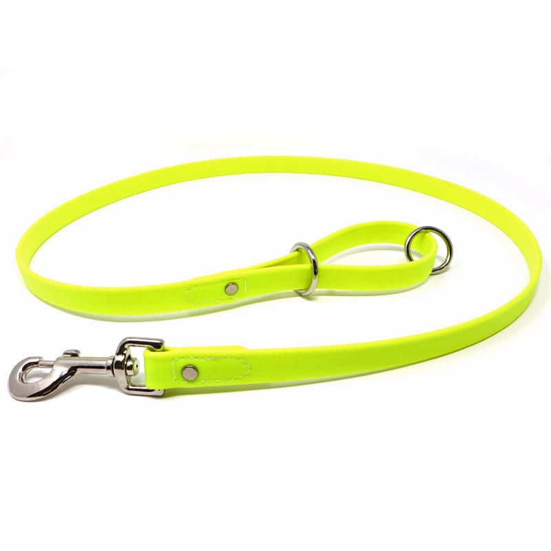 K-9 Komfort TufFlex Neon Yellow Lead 3/4 in. by 4.5 ft and 6 ft - Front ...