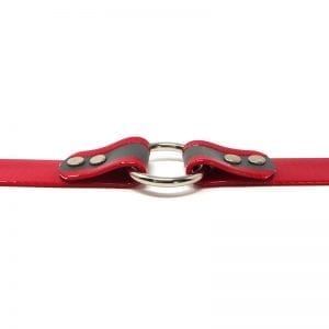 K-9 Komfort 1 Inch Reflective Red Center Ring Collar