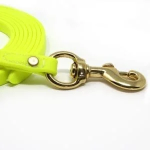 K-9 Komfort TufFlex Neon Yellow 1/2 in. Check Cord