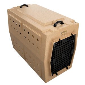 Ruff Land Kennels XL Double Door Dog Kennel