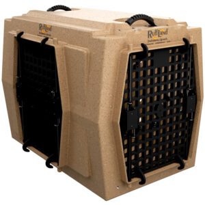 Ruff Land Kennels Intermediate Double Door Left Side Entry Kennel