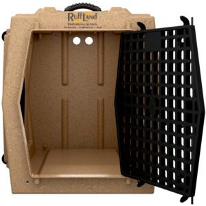 Ruff Land Kennels Intermediate Double Door Left Side Entry Kennel