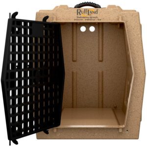 Ruff Land Kennels Intermediate Double Door Left Side Entry Kennel