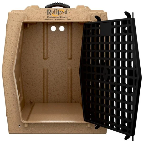 Ruff Land Kennels Intermediate Double Door Right Side Entry Kennel