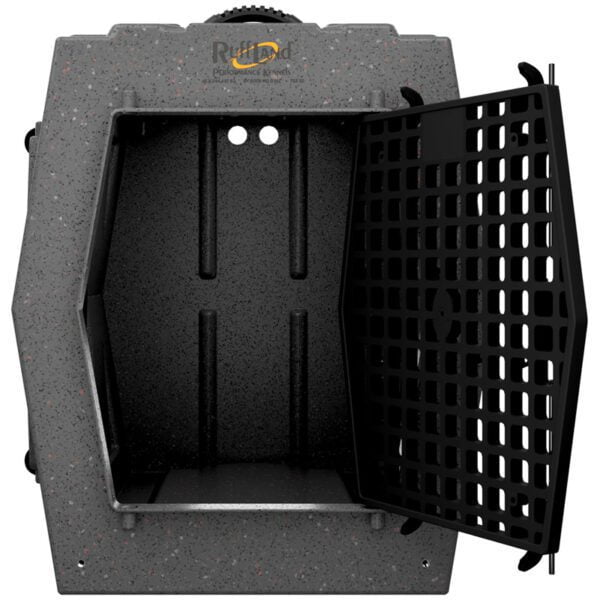 Ruff Land Kennels Large Double Door Left Side Entry Dog Kennel