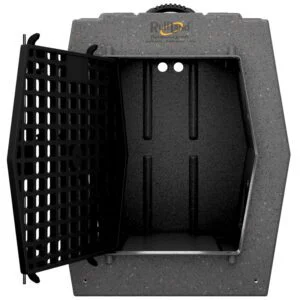 Ruff Land Kennels Large Double Door Left Side Entry Dog Kennel