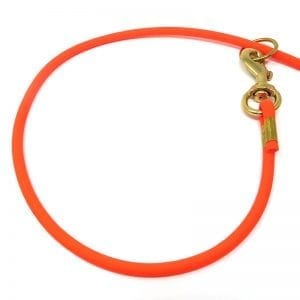 K-9 Komfort TufFlex Orange Round Lead 4 ft and 6 ft