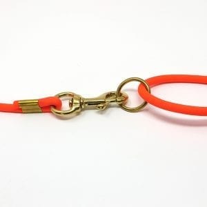 K-9 Komfort TufFlex Orange Round Lead 4 ft and 6 ft