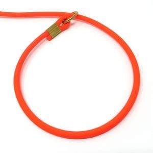 K-9 Komfort TufFlex Orange Round Slip Lead