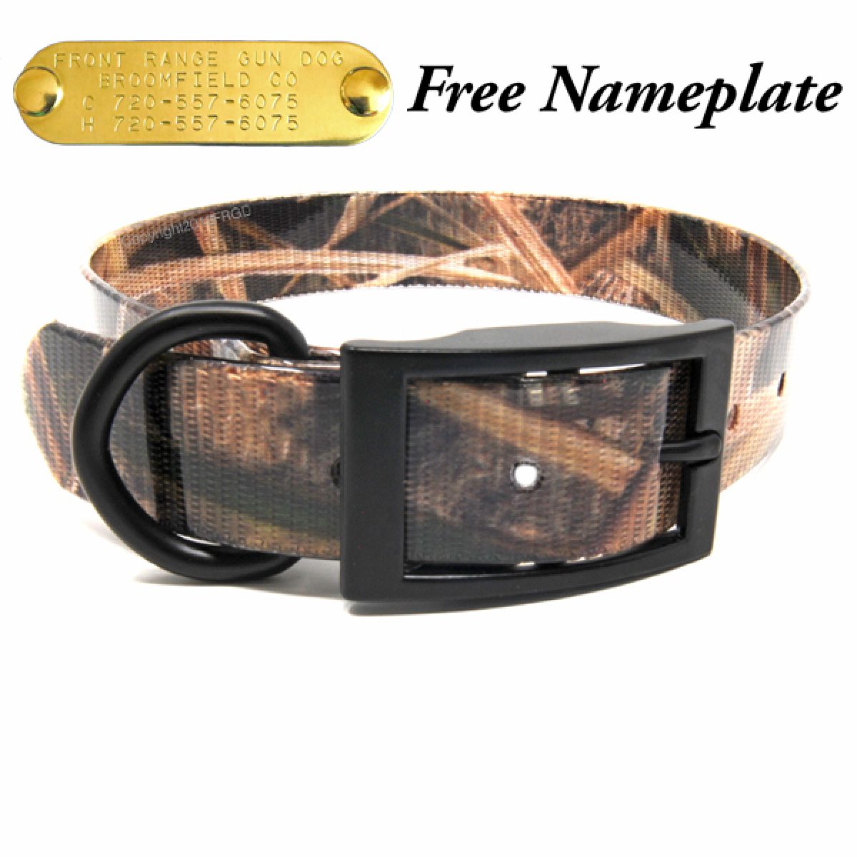 Mossy oak fashion dog collar