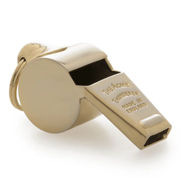 Acme Thunderer 60.5 Whistle Polished Brass