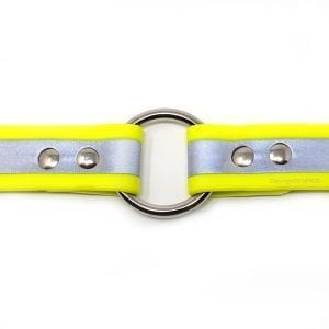 1 Inch Beta Reflective Collar RIC Neon Yellow