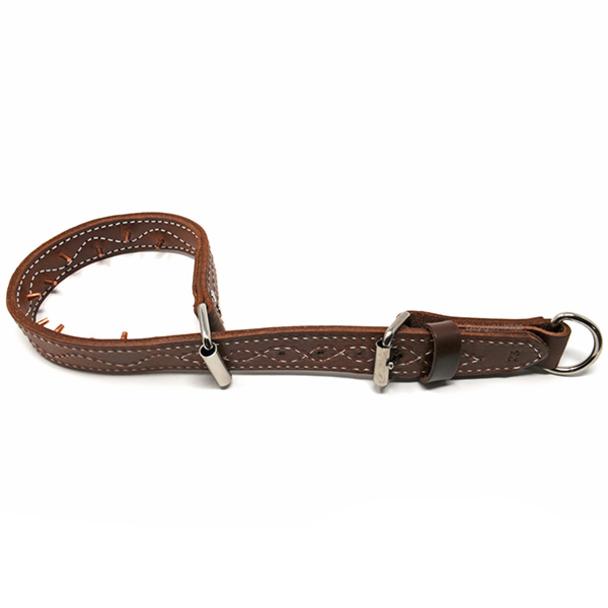 Leather Dog Collars with Free Nameplates - Front Range Gun Dog