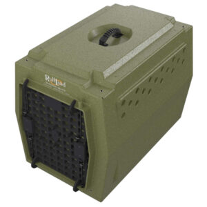 Ruff Land Kennels Medium Dog Kennel OD Green